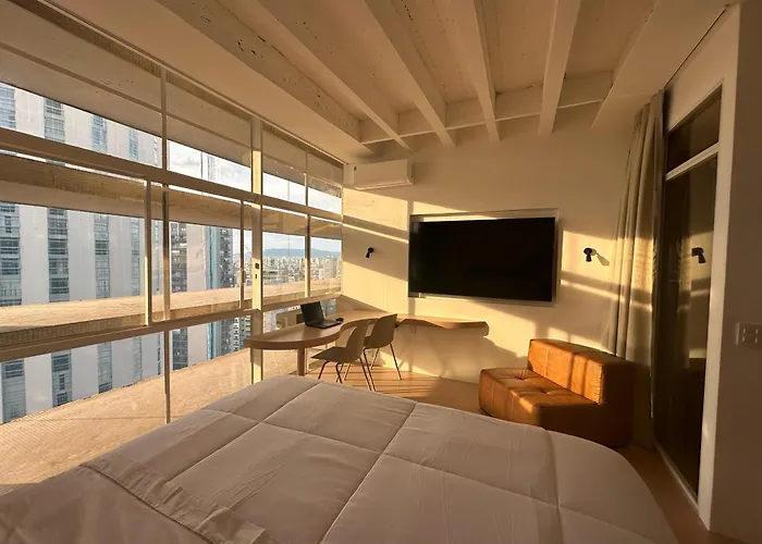 Copan Incrivel, Totalmente Novo, Andar Alto, Vista E Por-Do-Sol, Design, Arquitetura, Home Office, Smart Tv 70\