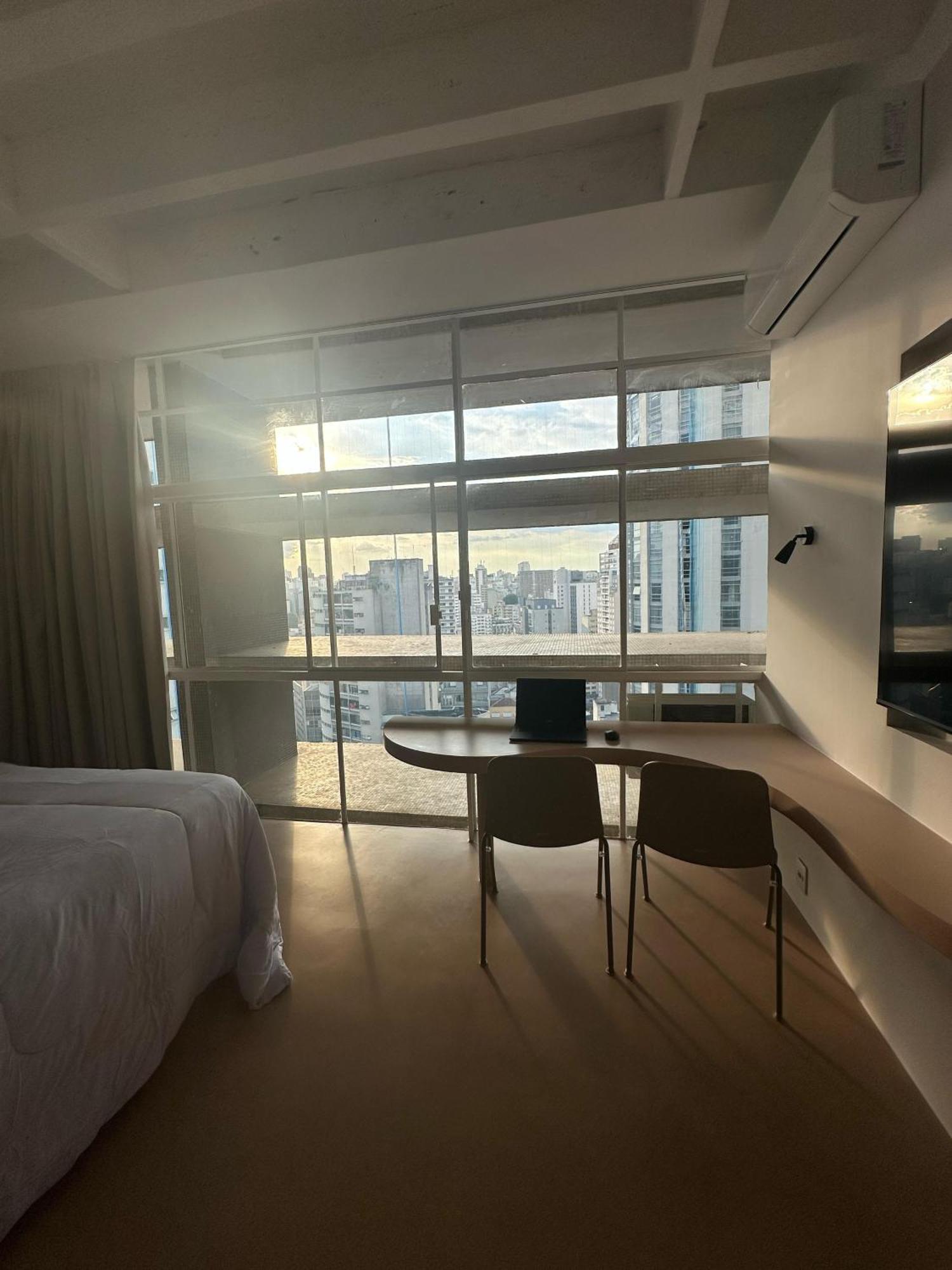 Copan Incrivel, Totalmente Novo, Andar Alto, Vista E Por-do-sol, Design, Arquitetura, Office, Smart Tv 70