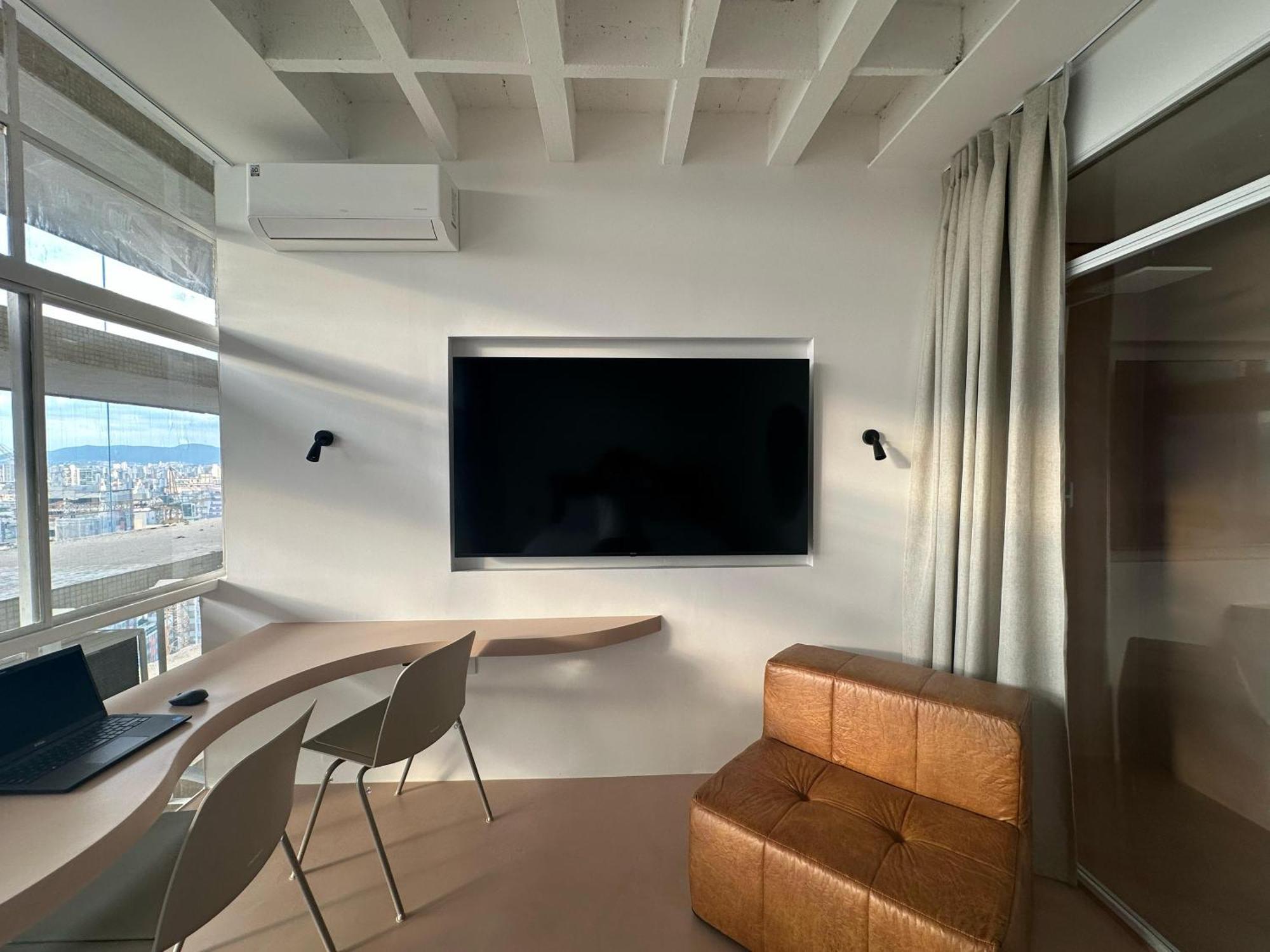 Copan Incrivel, Totalmente Novo, Andar Alto, Vista E Por-do-sol, Design, Arquitetura, Office, Smart Tv 70