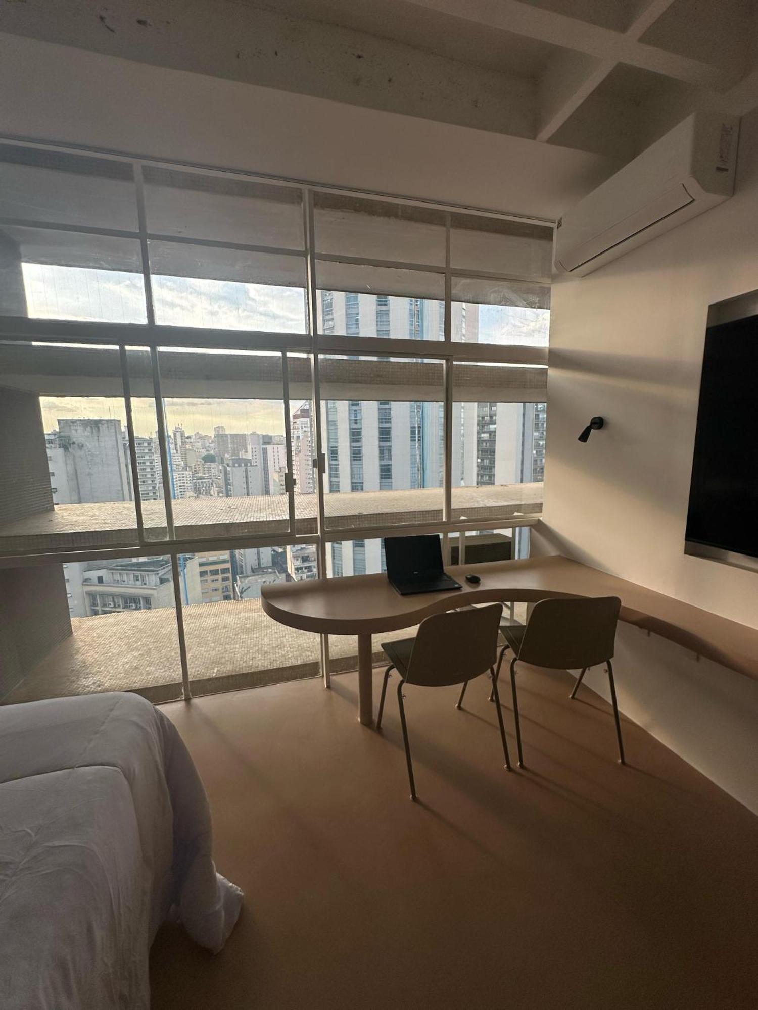 Copan Incrivel, Totalmente Novo, Andar Alto, Vista E Por-do-sol, Design, Arquitetura, Office, Smart Tv 70